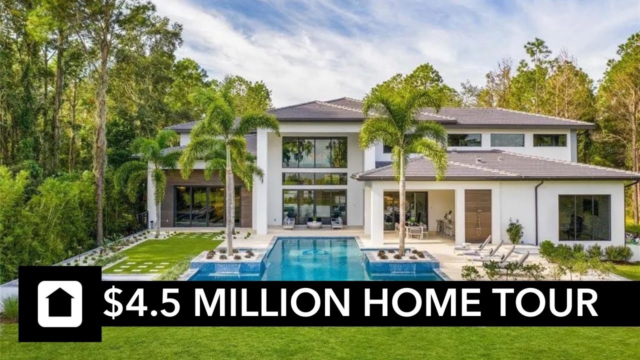 Look around this $4,500,000 Orlando Mansion
