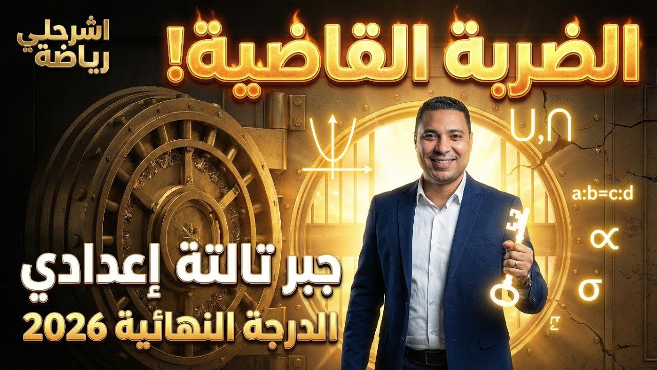 الضربة القاضية! 🥊 تسريب امتحان الجبر للصف الثالث الإعدادي 2026 (الأسئلة دي جاية بالنص)
