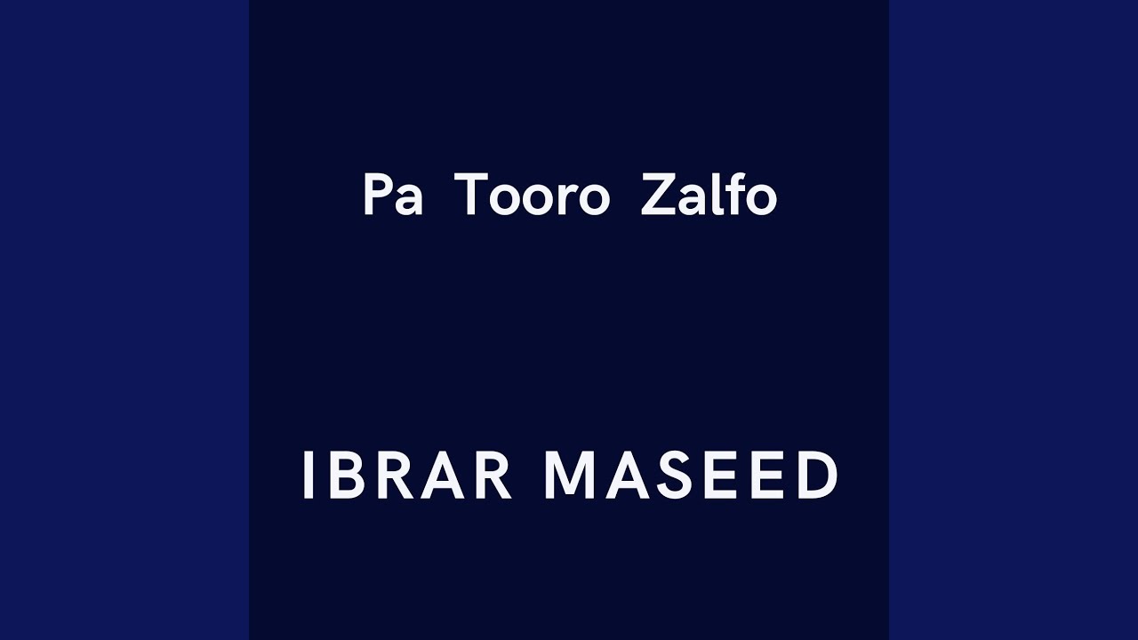 Pa Tooro Zalfo