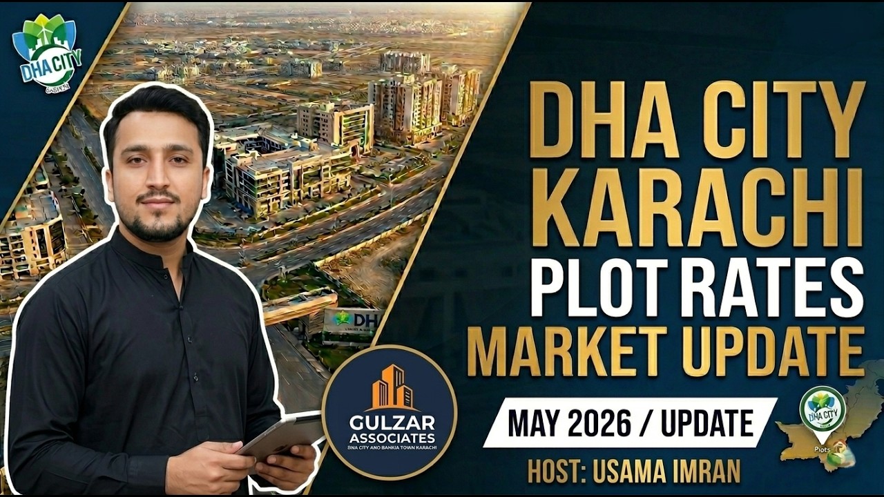🏙️ DHA City Karachi Latest Market Update & Plot Rates 2026 📈