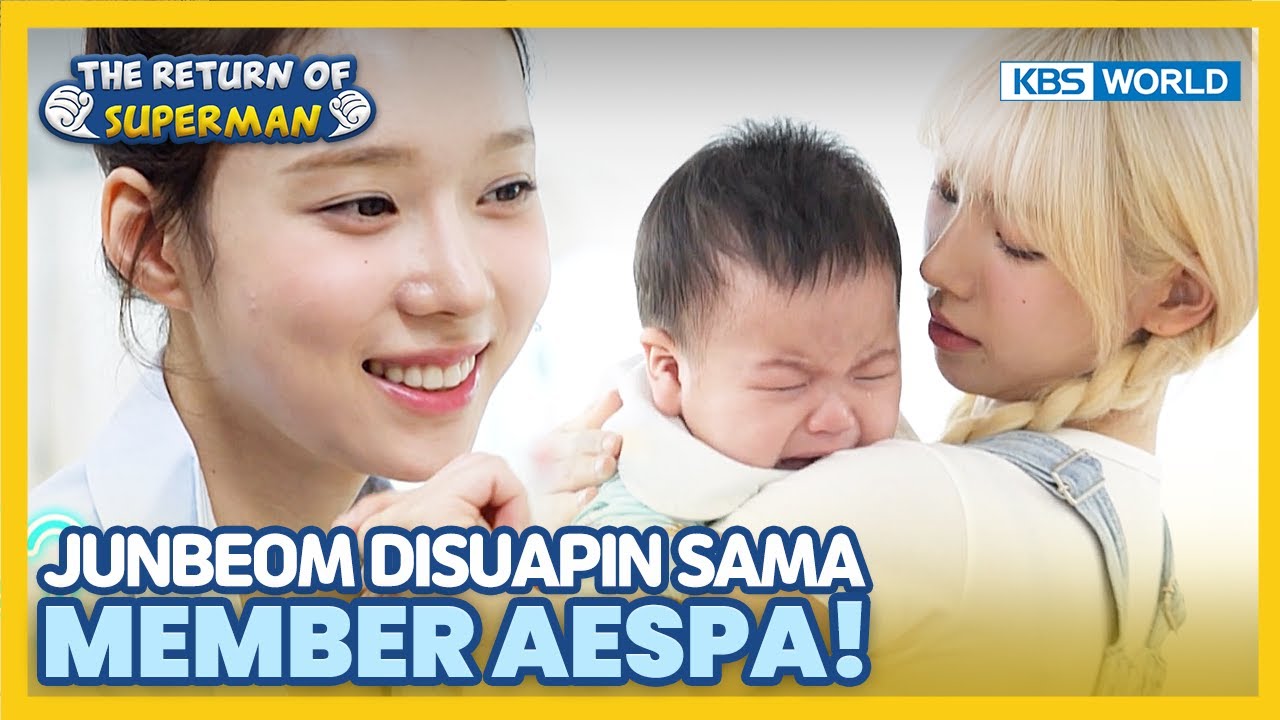 [IND/ENG] Seharian bareng #Karina & #Winter #aespa 💝 | The Return of Superman | KBS WORLD TV 230521