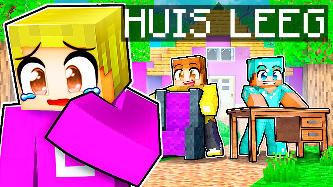 Mijn Huis Word LEEG GEMAAKT In Minecraft! (Survival)