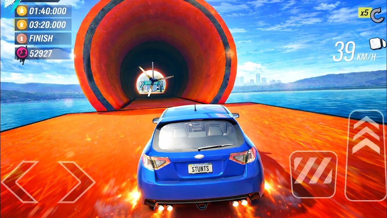 Mega Ramp Career Mode Challenge 🚗 | Extreme Car Racing Gameplay Android iOS Full Gameplay 🔥 