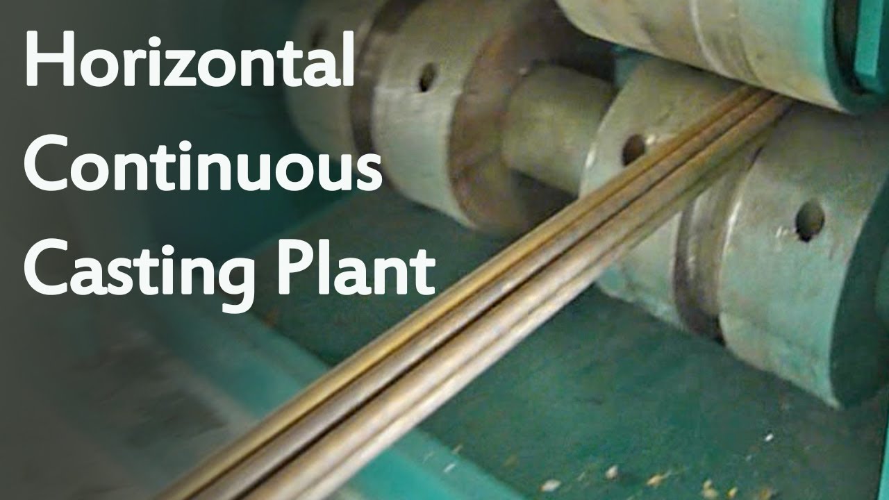 Horizontal Continuous Casting Plant | Copper Rod Casting Machine