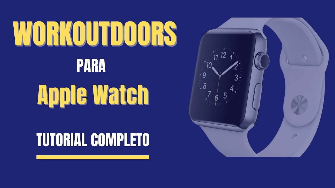 Workoutdoors em português - Tutorial completo