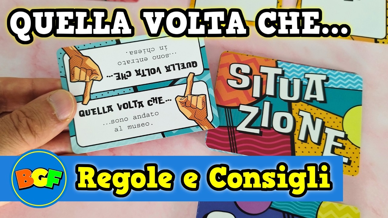 QUELLA VOLTA CHE... | Gioco per Inventare Storie di Fantasia | Tutorial 218 Come si gioca
