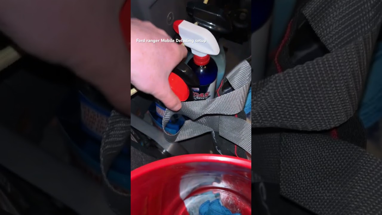 Mobile Detailing ford ranger setup 