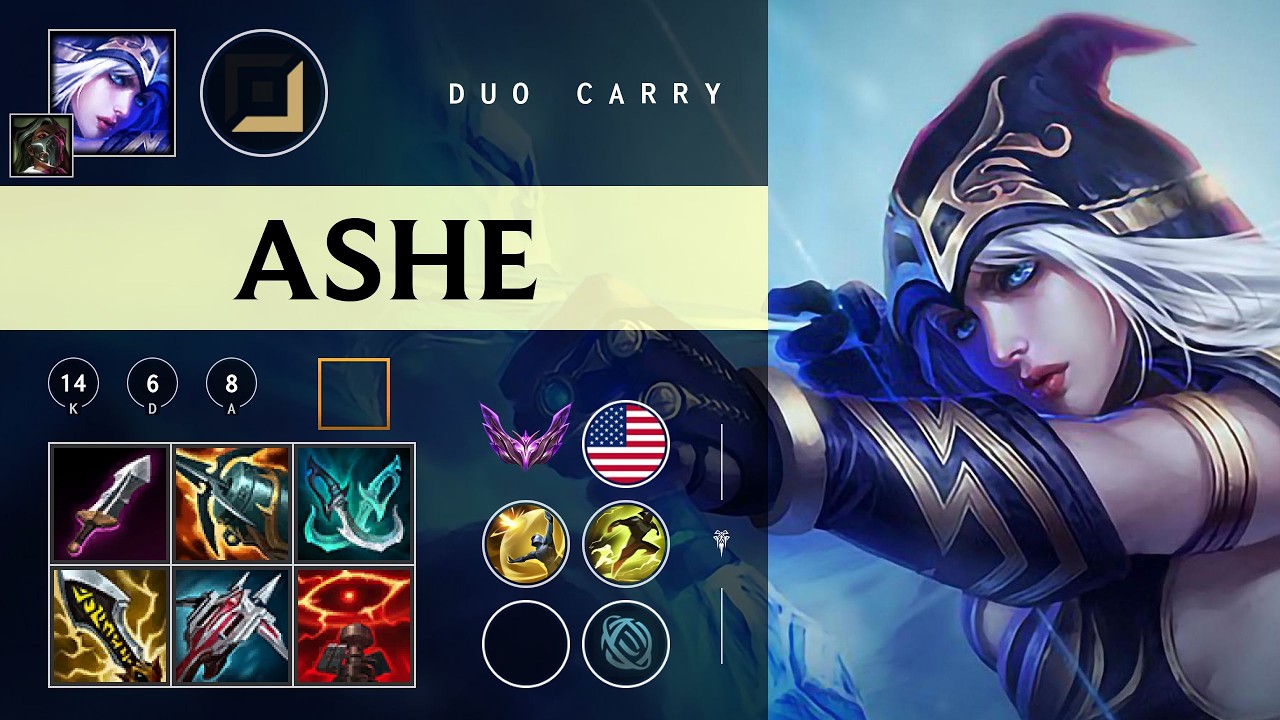 Ashe ADC vs Vayne - NA Master Patch 26.02