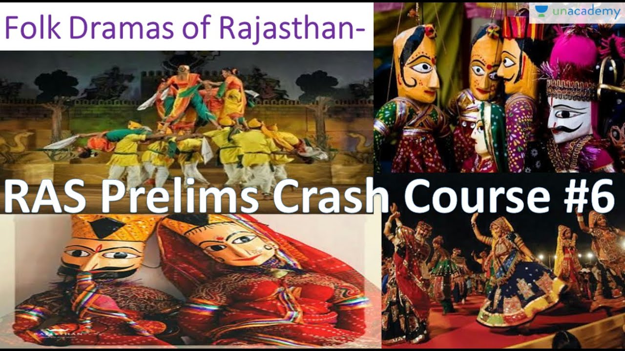 | RAS PREIMS | 20 Days Crash Course #6 | Folk Drama of Rajasthan | Dr Taruna Sharma |