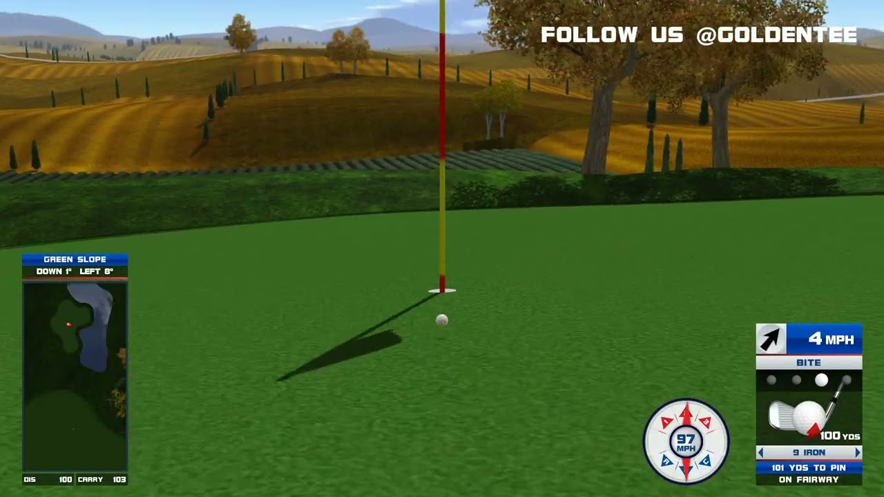 Golden Tee Great Shot on Bella Toscana!