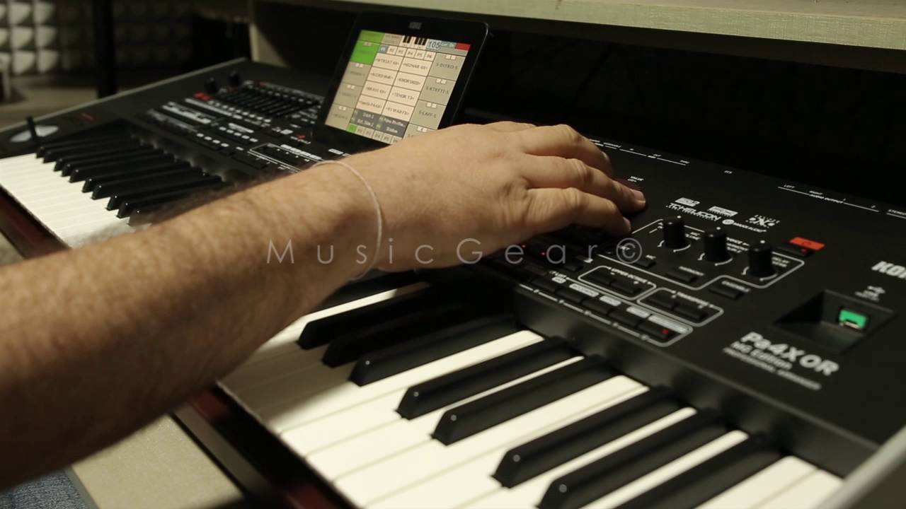 KORG PA4X OR Introduction