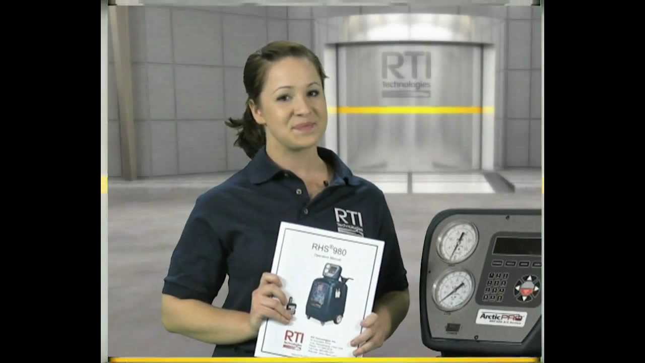 Unboxing the RHS980 A/C machine