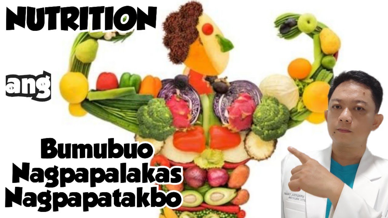 BAKIT NUTRITION ANG KAILANGAN NG TAO AT HINDI GAMOT ?