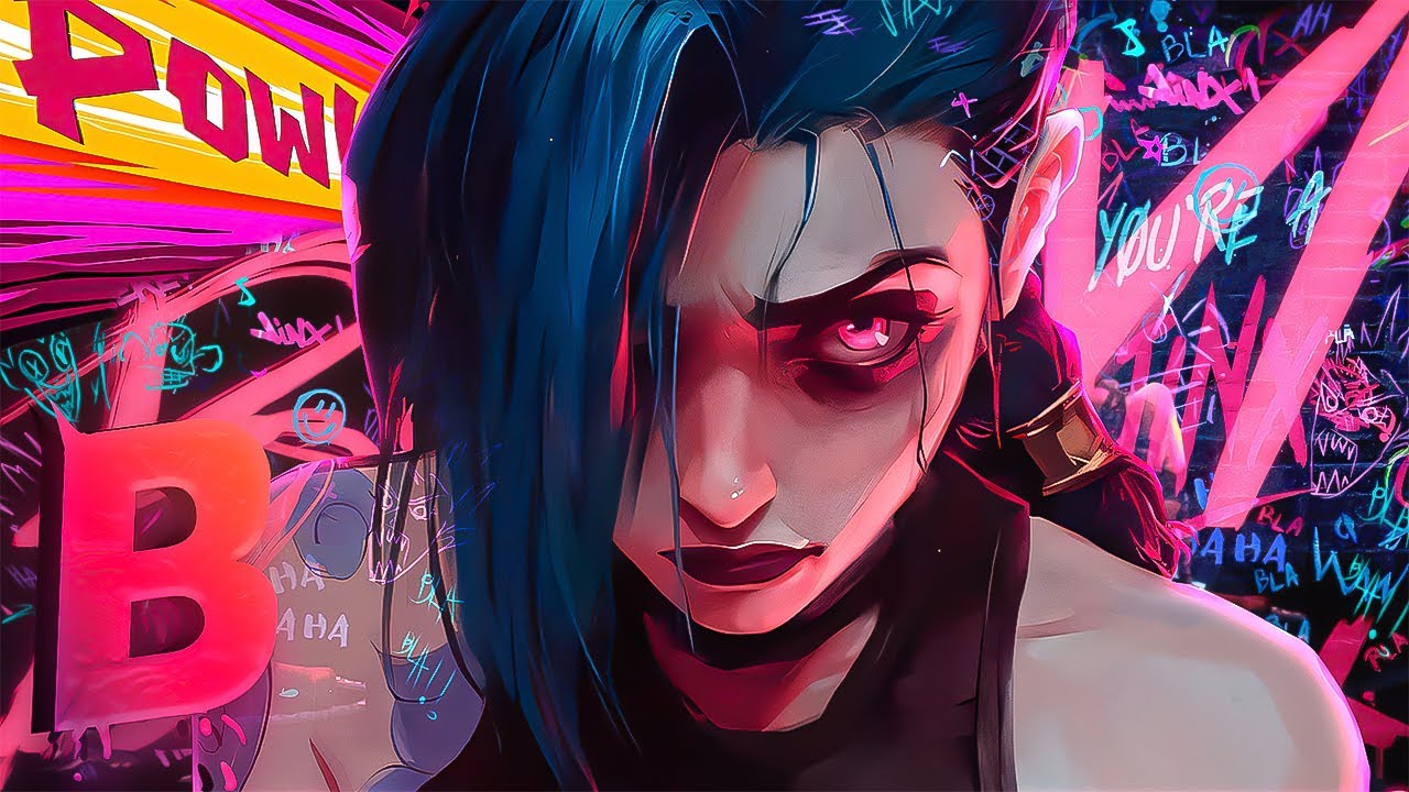Explosão e Belas Cores | Jinx (Arcane) | Bloodz