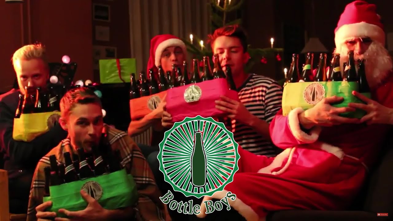 Bottle Boys - Santa Claus Is Coming To Town on Beer Bottles