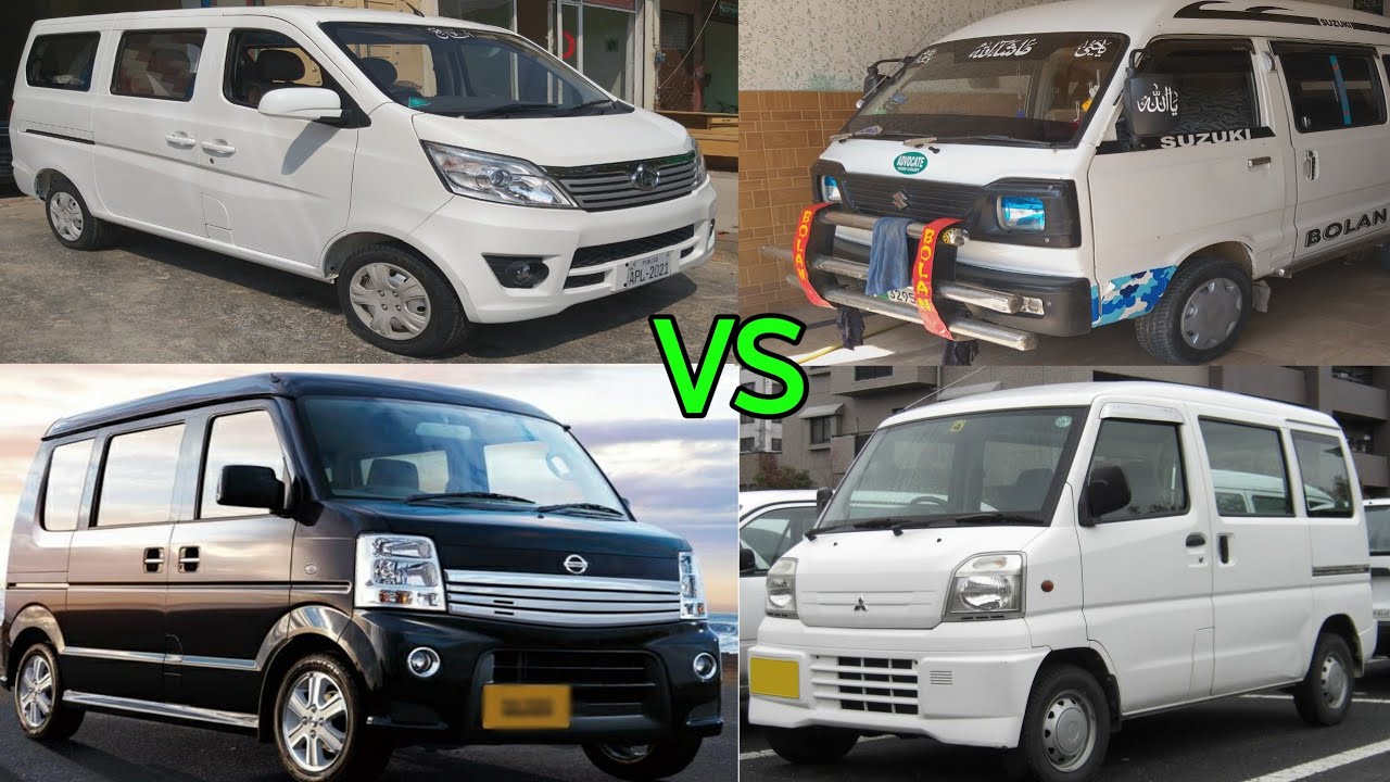Mitsubishi | Nissan clipper | Suzuki Every |vs|  Suzuki Bolan carry daba |VS| Chingan karvaan,