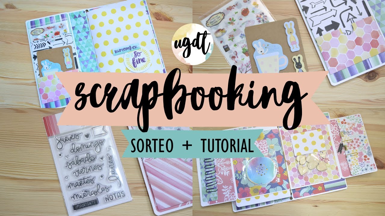 [SORTEO CERRADO] Tutorial Scrapbooking Flipbook - Snail mail - UGDT