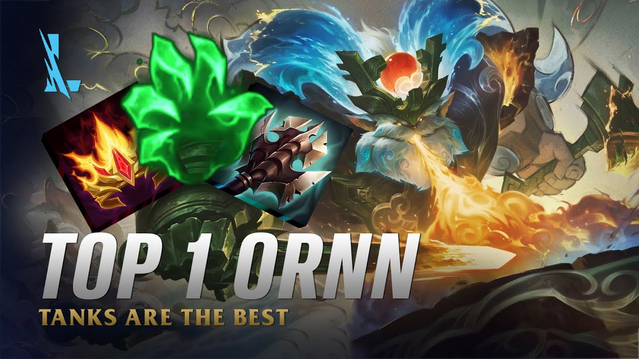 Wild Rift ORNN - TOP 1 Shan Hai Scrolls Ornn S15 Ranked Gameplay + Build