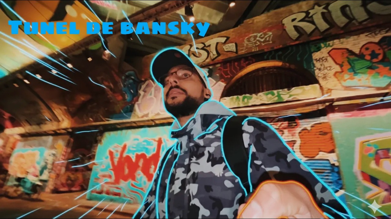 Rodando el TUNEL de BANSKY| LONDRES capa por capa-cap #2