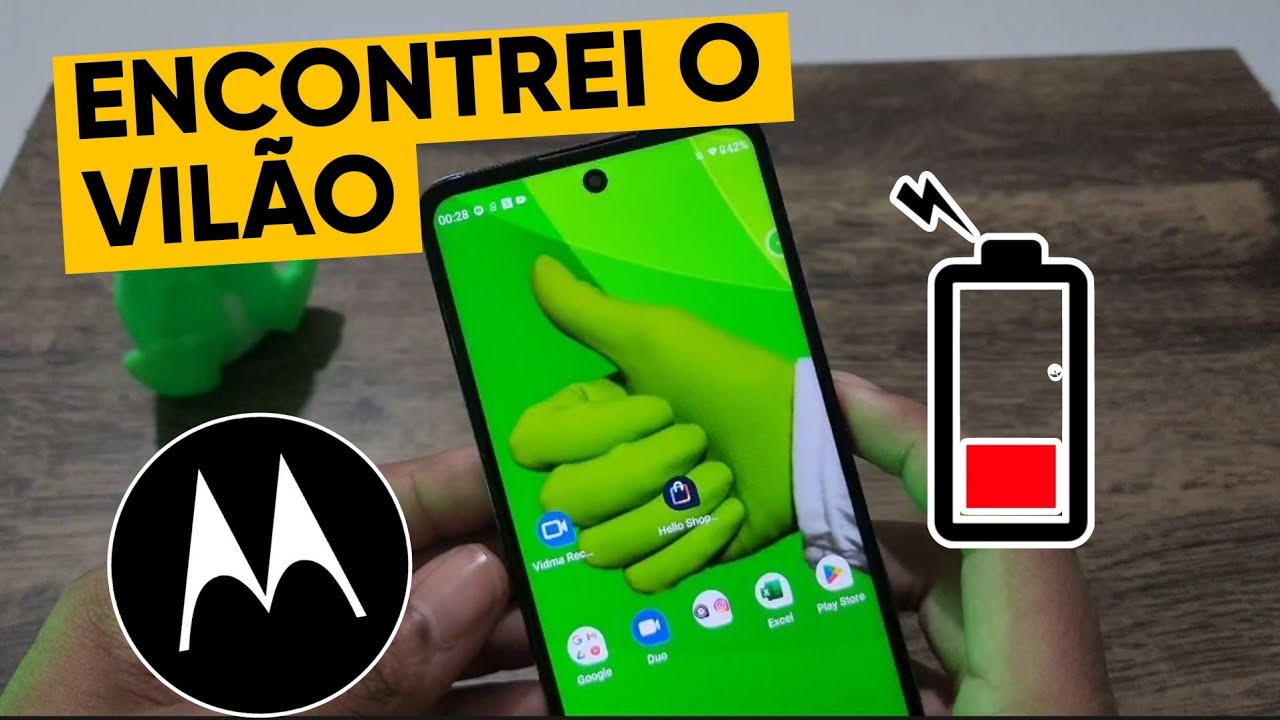 ⚠️Encontrei o Vilão da Bateria do Teu Motorola.
