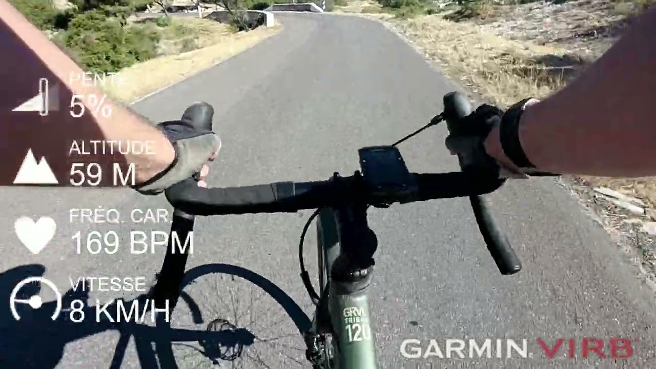 Sortie route avec mon gravel (triban grvl120 de décathlon)