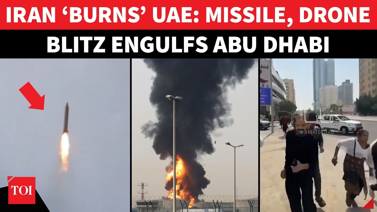 BIG ATTACK: Iranian Missile & Drone Attack Hits UAE Capital, Industrial Fires; &lsquo;CASUALTIES MOUNT&hellip;&rsquo;