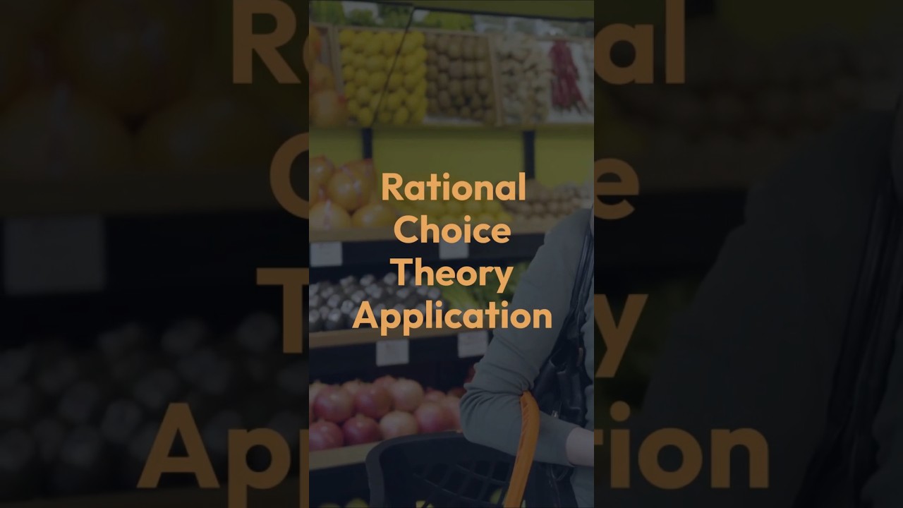 Rational Choice Theory Application @sociologylearners1835