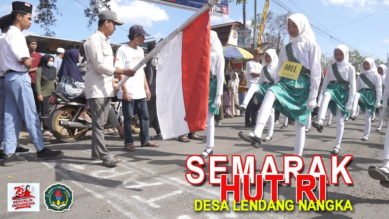 Semarak HUT RI Desa Lendang Nangka | Partisipasi Aktif SDN 5 Lendang Nangka