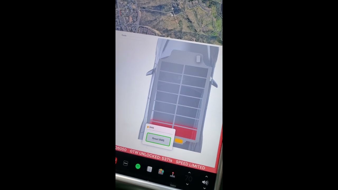 Как сбросить настройки BMS на Tesla S