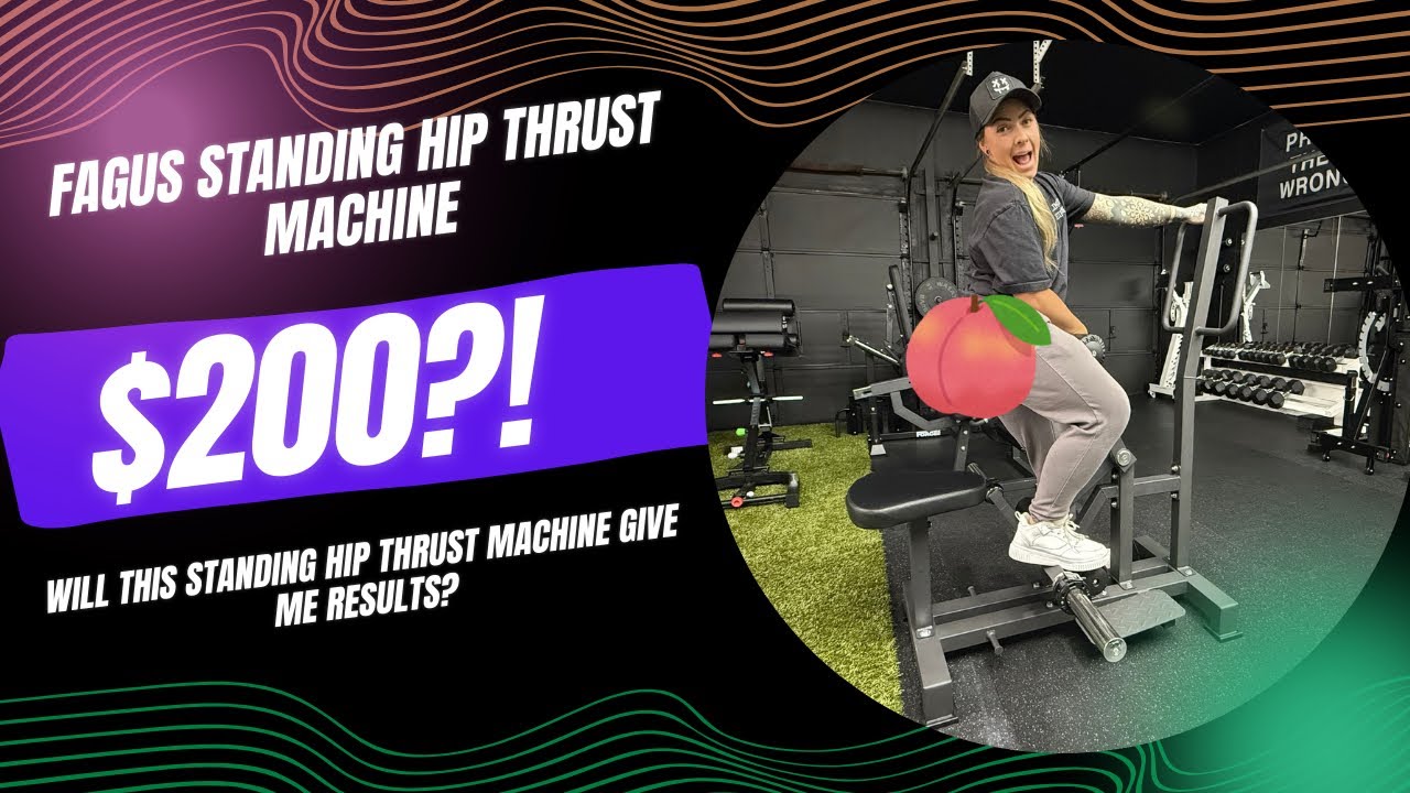 Fagus Standing Hip Thrust Review..Giving Gronk Fitness a run for their money??