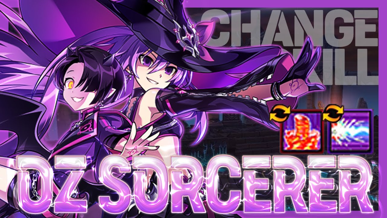 [Elsword KR/엘소드] 오즈소서러 신규 체인지 Oz Sorcerer New Mod Skills