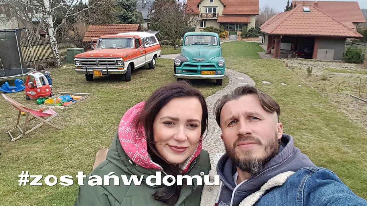 #zostańwdomu nasza kwarantanna korona virus 3.04.2020 Przysucha Ford F250 Chevy 3100