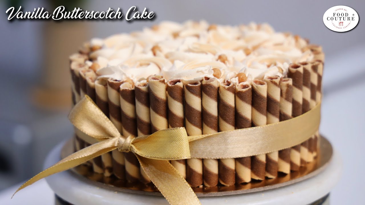 Vanilla Butterscotch Cake | Simple Cake Recipe | Easy & Quick | Chetna Patel Recipes