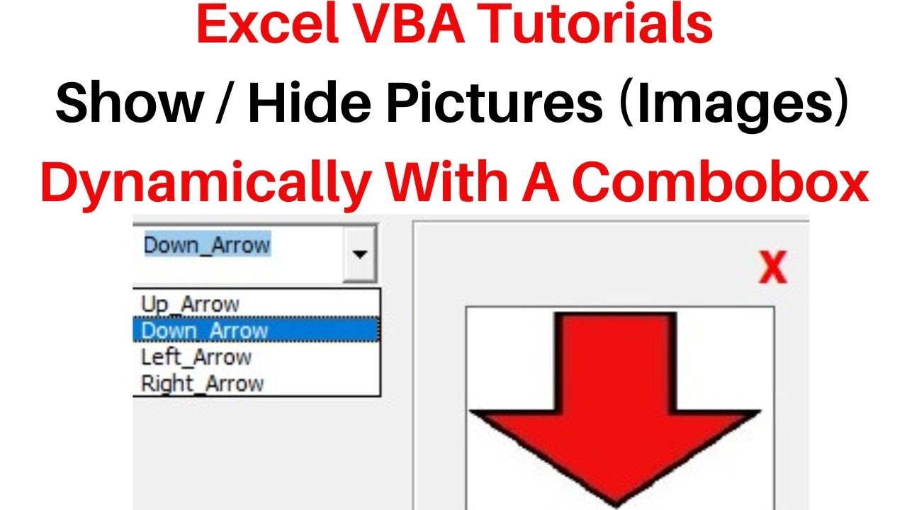 VBA Images Show Hide on Value Combobox Excel Userform