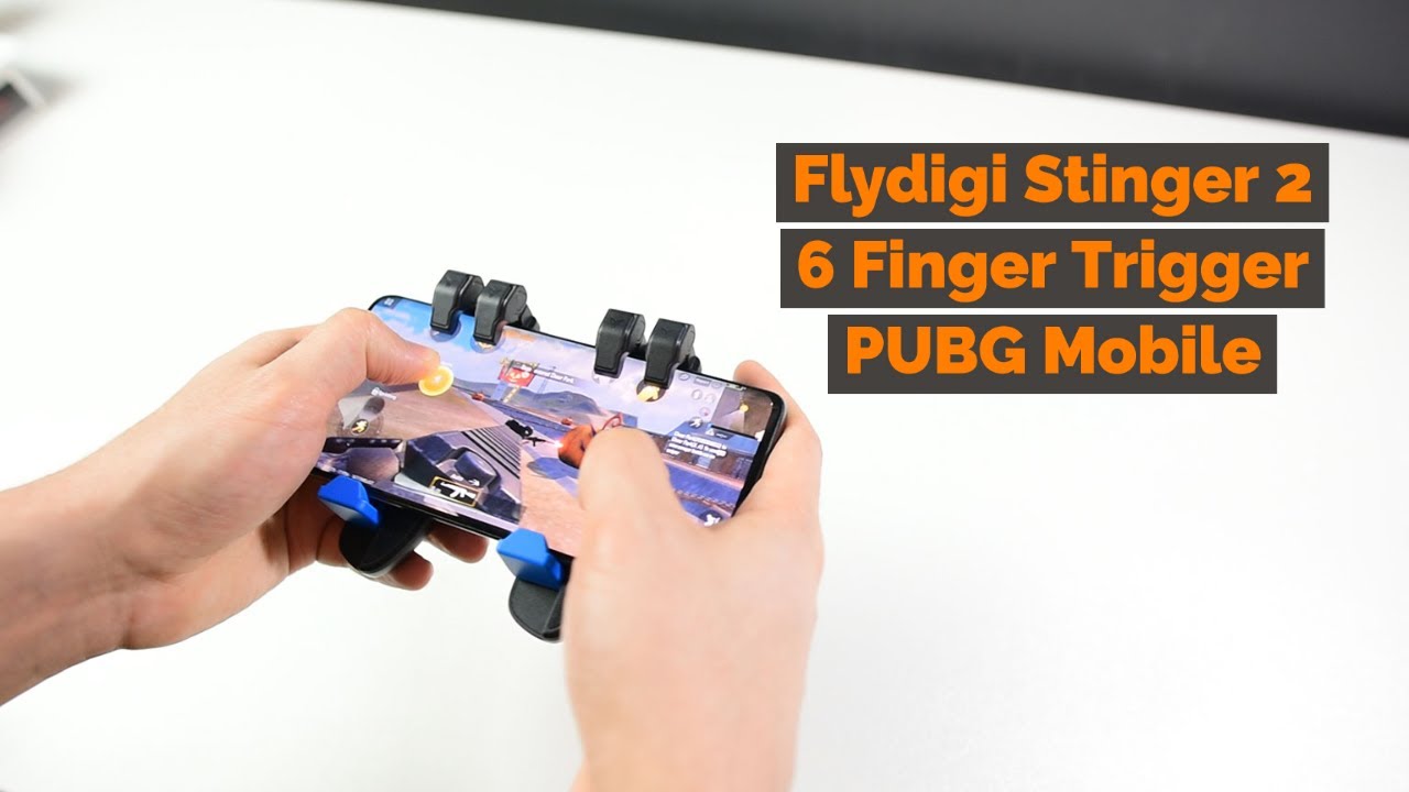 Flydigi Stinger 2 PUBG Mobile triggers Convert Mini M16 to M4 & AKM