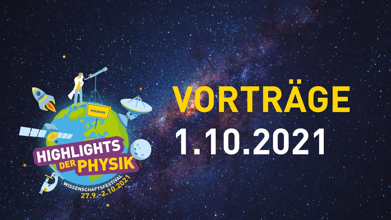 VORTR&Auml;GE 1.10.2021  | #hdp21