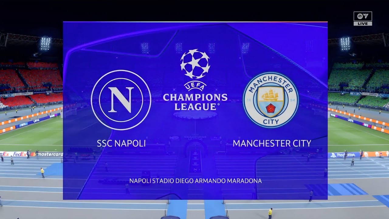 EA SPORTS FC 26 [25/26 UEFA Champions League] SSC 나폴리 vs 맨체스터 시티 (MD1)