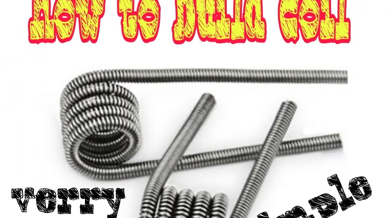 How to build coil for RDA single battery mod(for beginners)