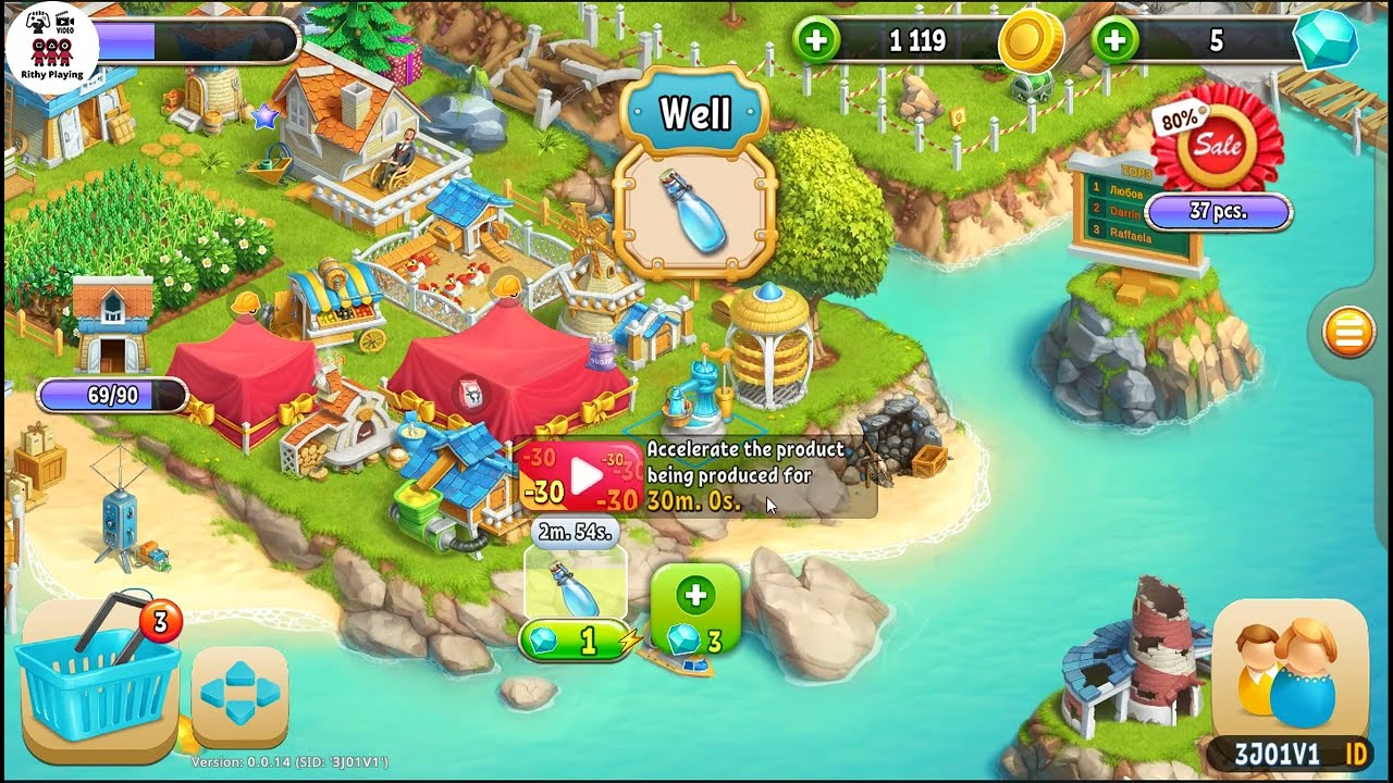 Farmland Game - Wowww I Get A Lots Hahaha