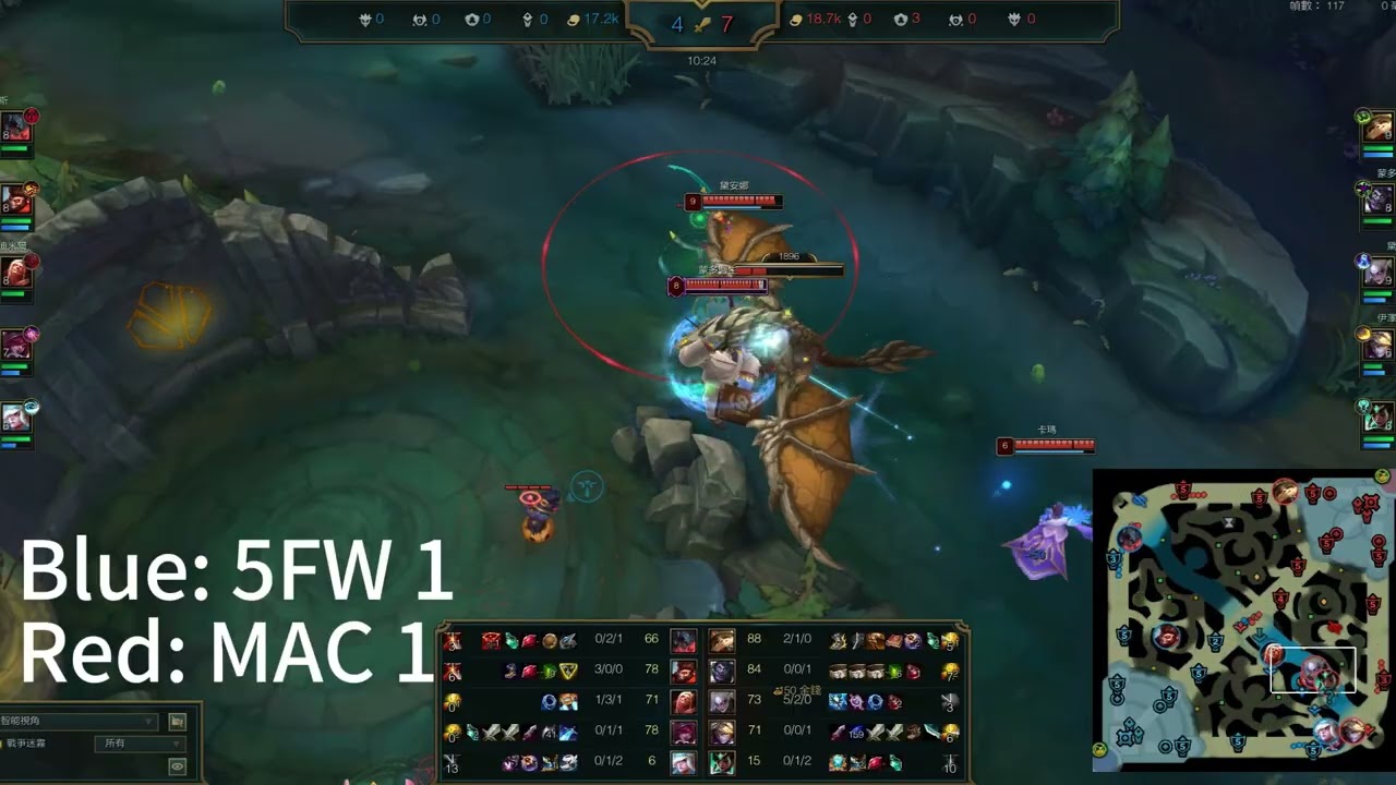 Quarterfinal 5FW vs MAC Game3