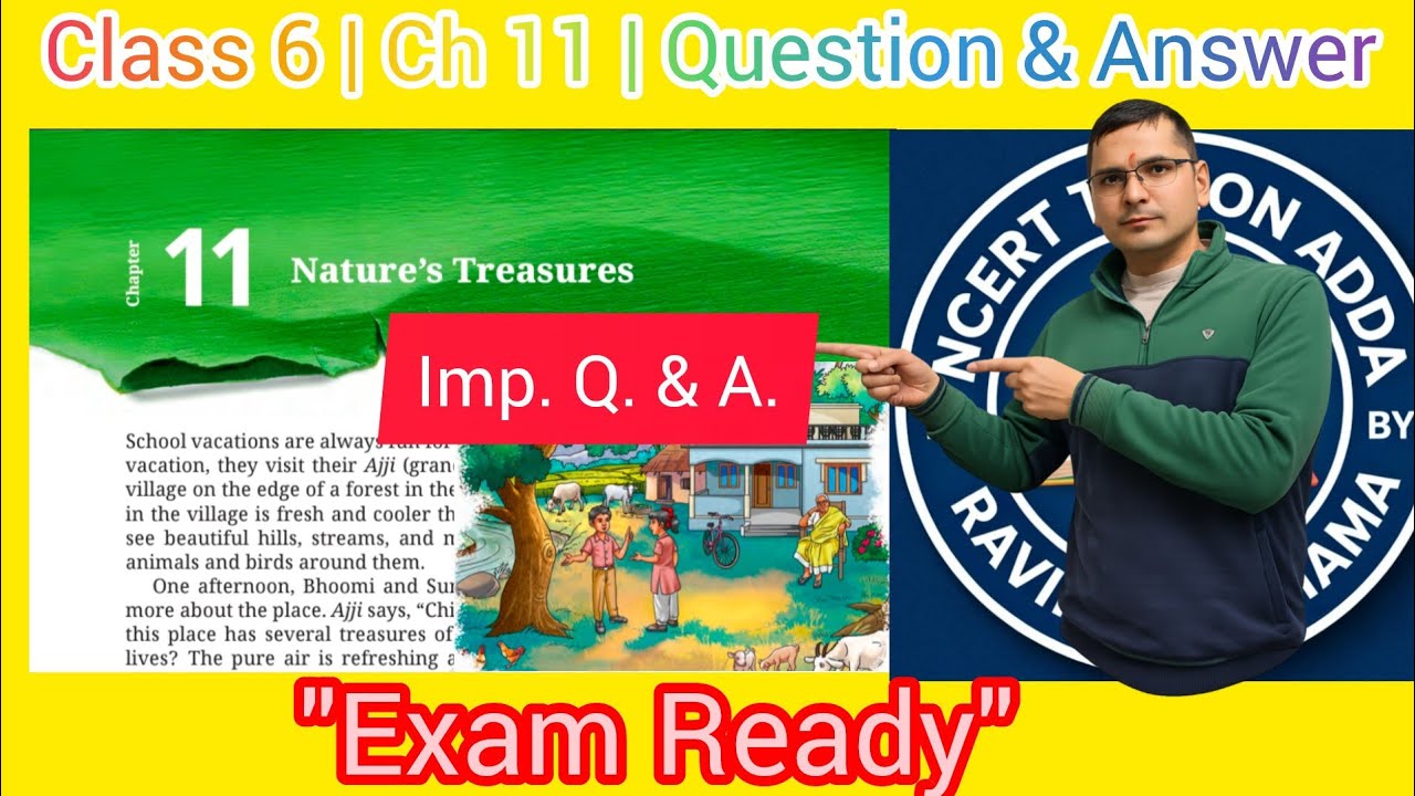 Class 6 Science Chapter 11 Nature’s Treasures | Important Questions & Answers | Exam Focus 2026