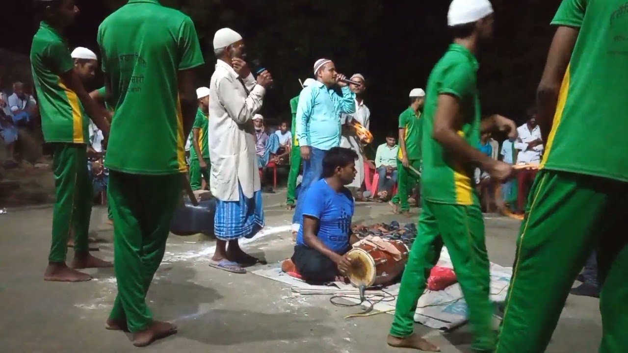 हुसैनिया अखाड़ा चिरगोड़ा (मस्जिद टोला) जारी प्रोग्राम पिपरा जटामपुर  जब उम्मे वहब रन में जाते हैं