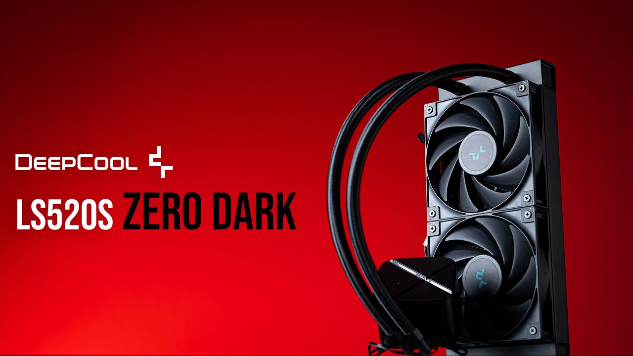 Deepcool LS520S ZERO DARK | LGA1700 + AM5 | RTA | głośność 