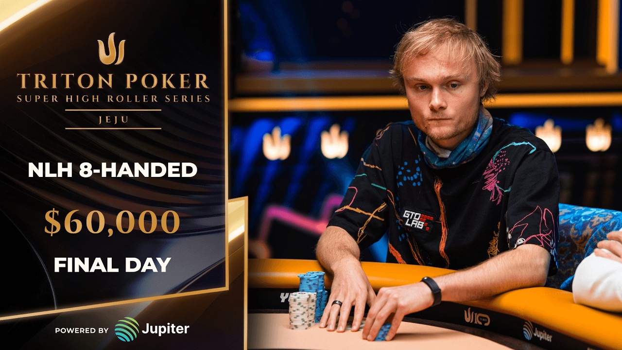 $60K NLH 8-Handed &ndash; Event #6, Final Day | Triton Poker Series JEJU 2026