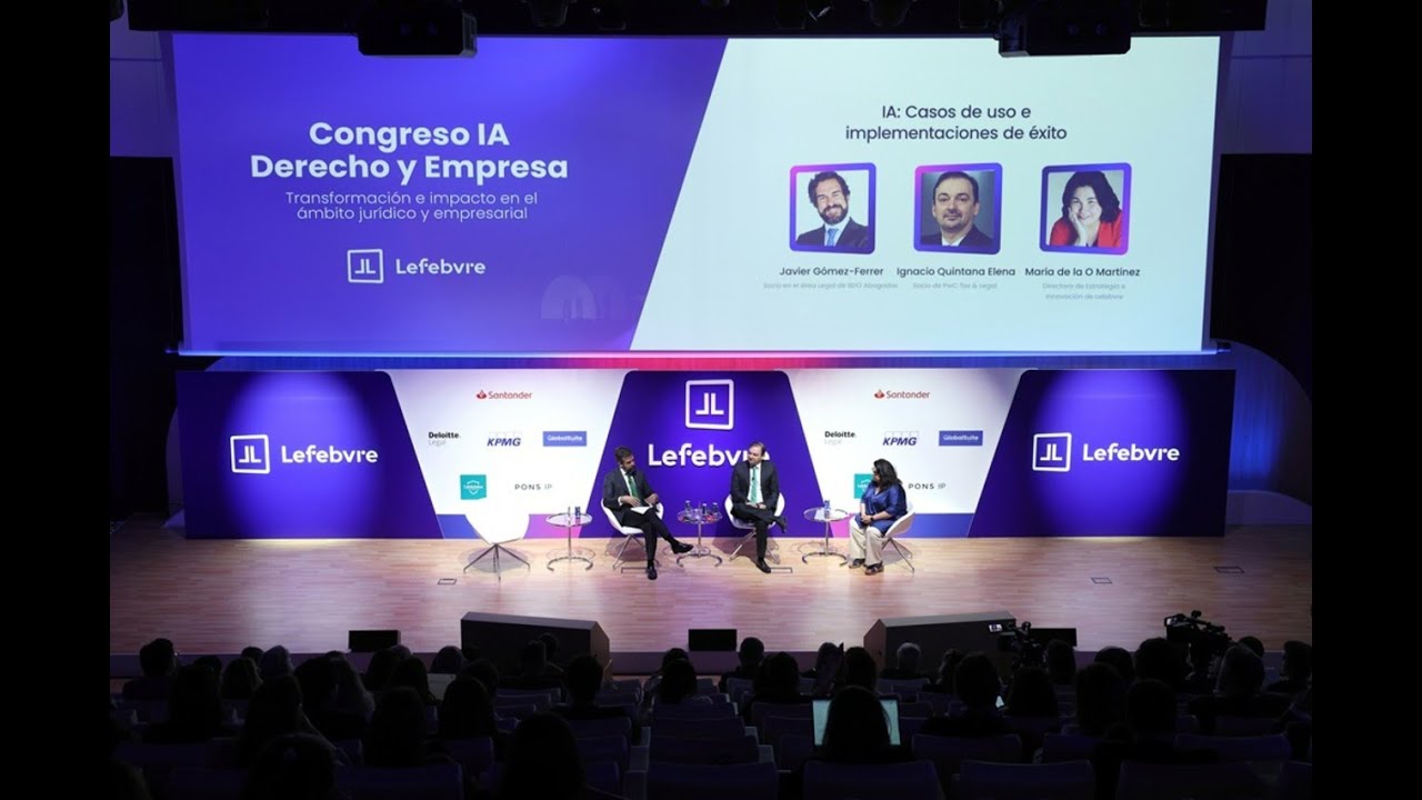 Congreso IA Derecho y Empresa. IA: Casos de uso e implementaciones de éxito​.