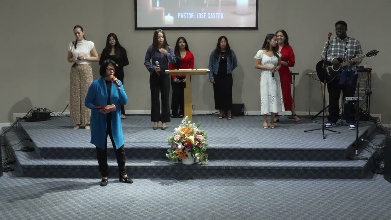 Oracion de Inicio,Templo La Biblia Abierta de Homestead.