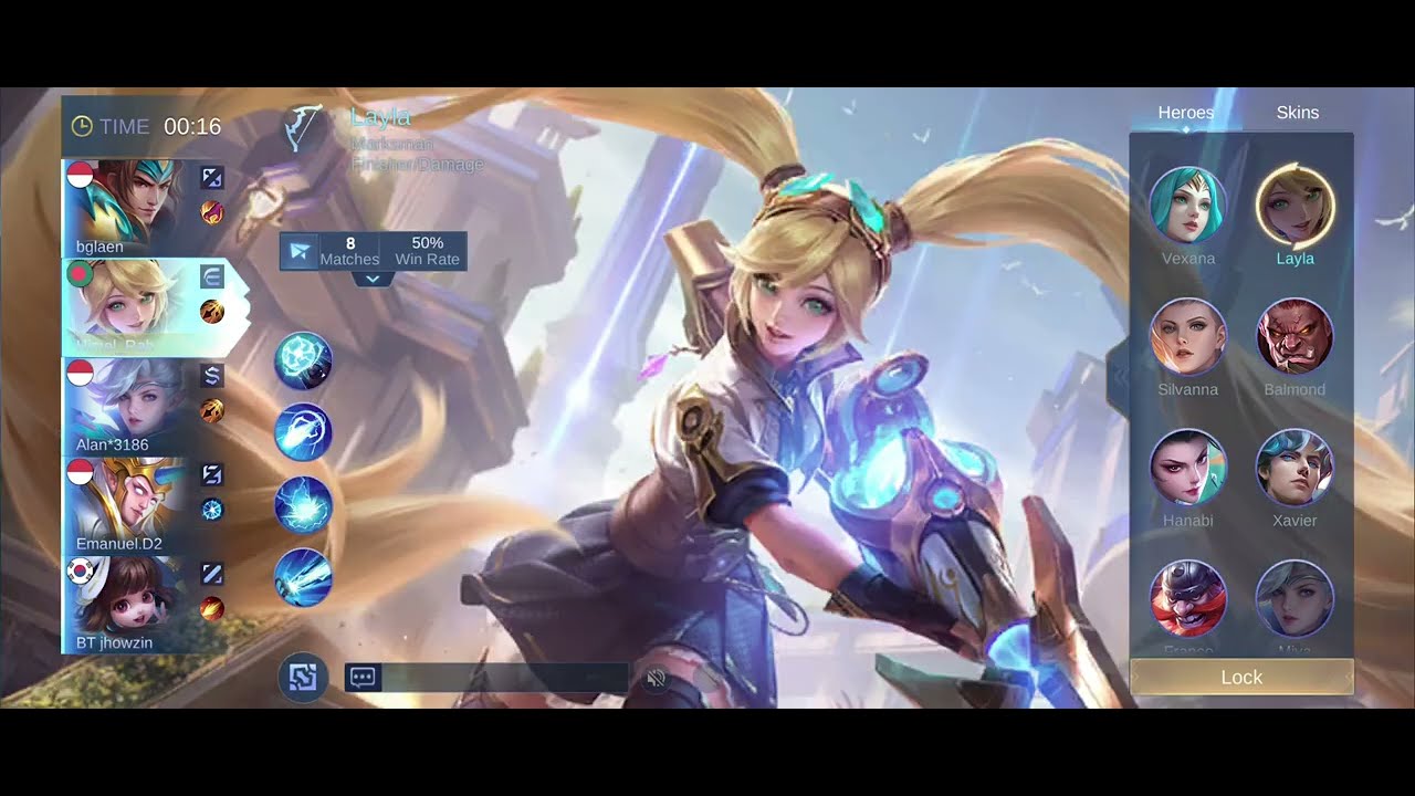 20 Kills Karina Hard Carry Mode - Top 1 Global Karina by Lady Girls - Mobile Legends