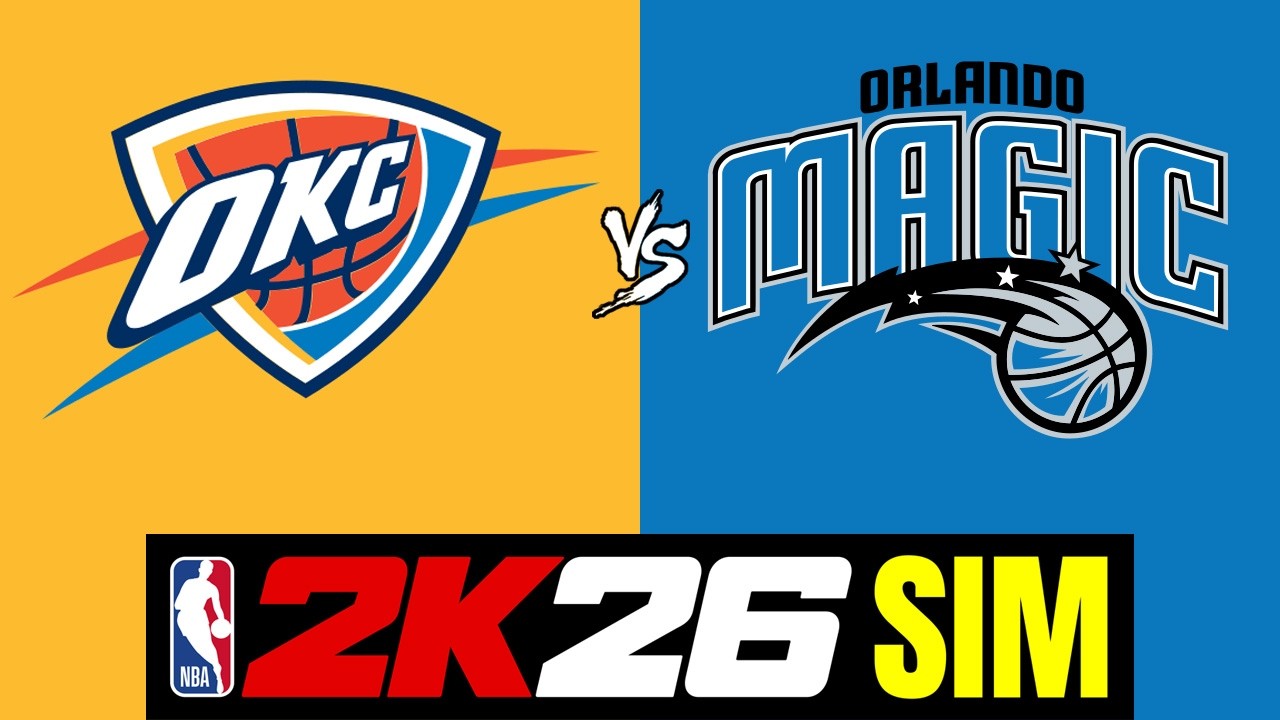 Thunder vs Magic -  FULL GAME SIM | NBA Simulation (3/17)
