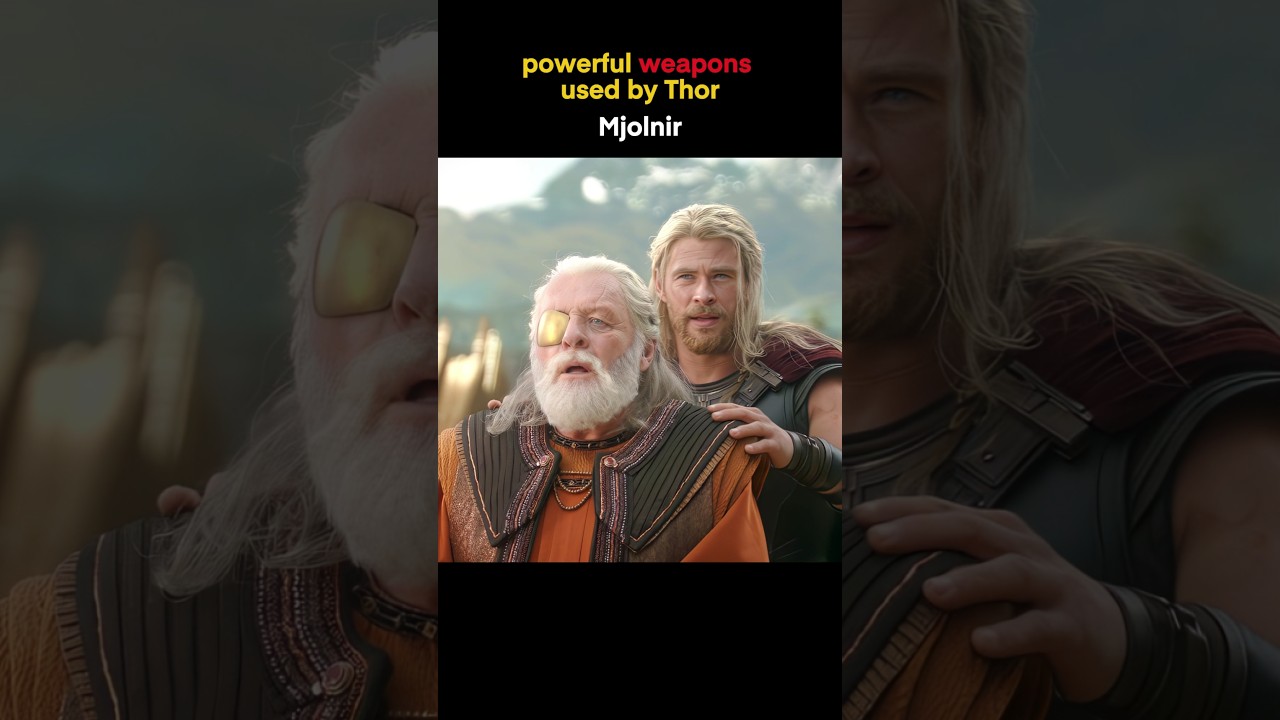 thor powerful weapons #shorts