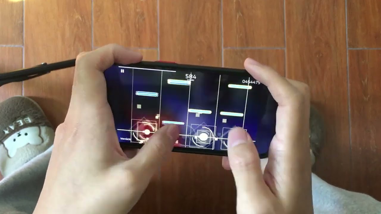 [难度新突破！]Phigros新曲 Verrückt IN  16.5 拇指All Perfect！！！